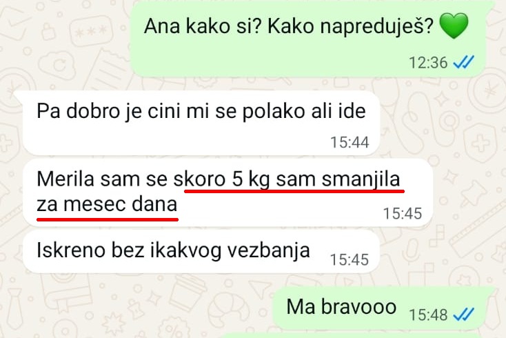 Poruka učesnice programa