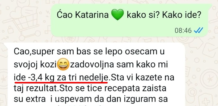Poruka učesnice programa